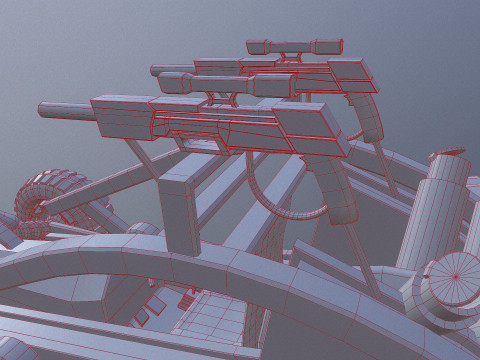 Outrunner the War 3D-Modell