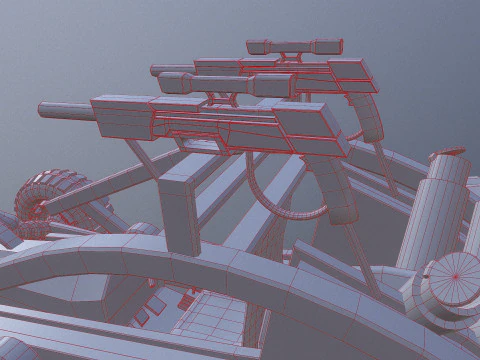 Outrunner the War 3D Model