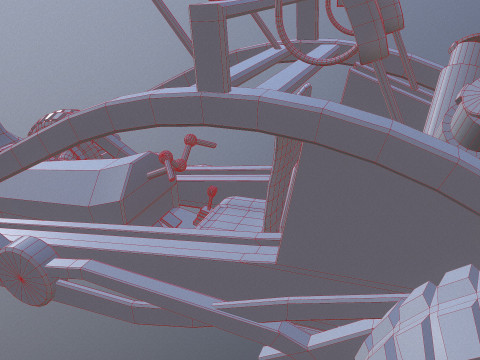 Outrunner the War 3D-Modell