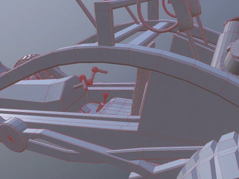 Outrunner the War 3D Model