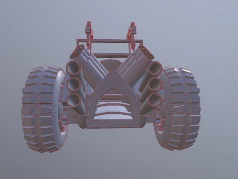 Outrunner the War 3D Model