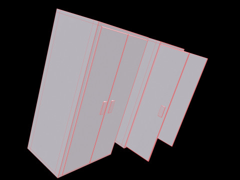Old Cabinet v5 Modelo 3D