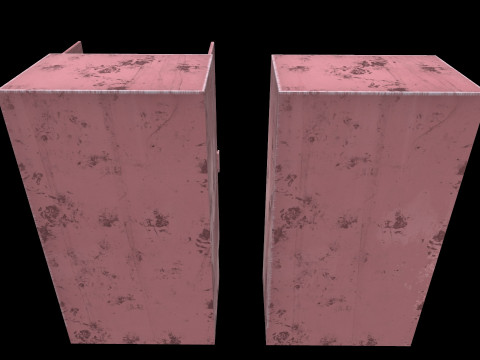 Old Cabinet v4 3D Модель