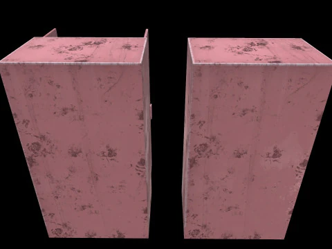 Vecchio gabinetto v4 Modello 3D