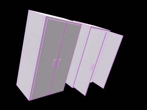 Old Cabinet v4 3D Модель