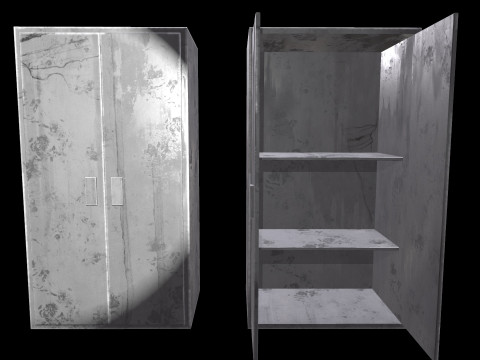 Old Cabinet v2 3Dモデル