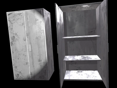 Gabinete viejo v2 Modelo 3D