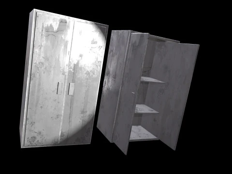 Gabinete viejo v2 Modelo 3D