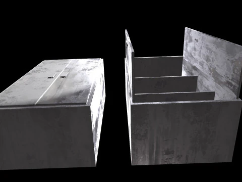 Gabinete viejo v2 Modelo 3D