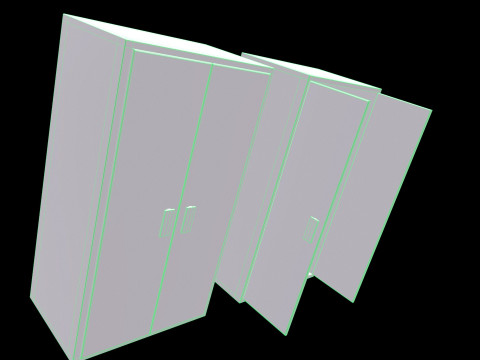 Old Cabinet Modelo 3D