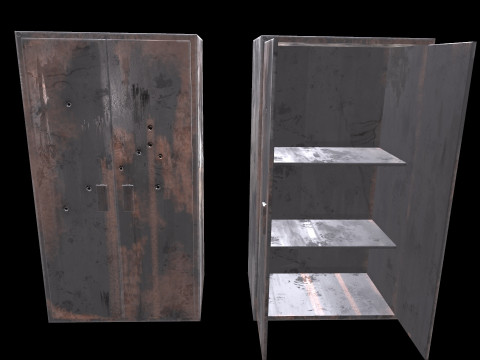 OldCabinet Modèle 3D