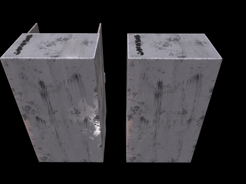 Old Cabinet Modelo 3D