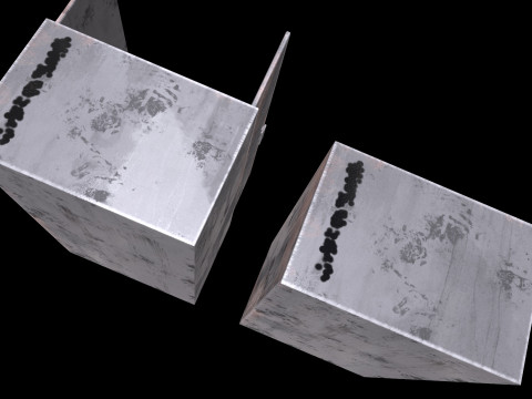 Old Cabinet Modelo 3D