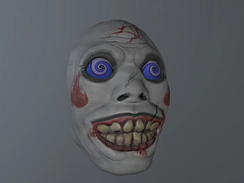 Horror Mask 3D Model
