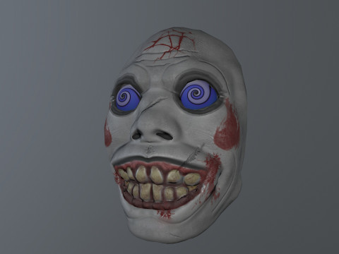 Horror Mask 3D Model