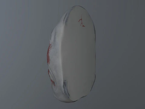 Horror Mask 3D Model