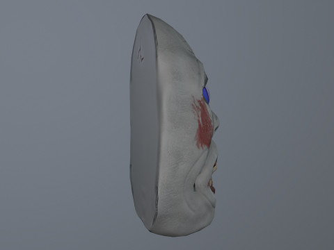 Horror Mask 3D Model