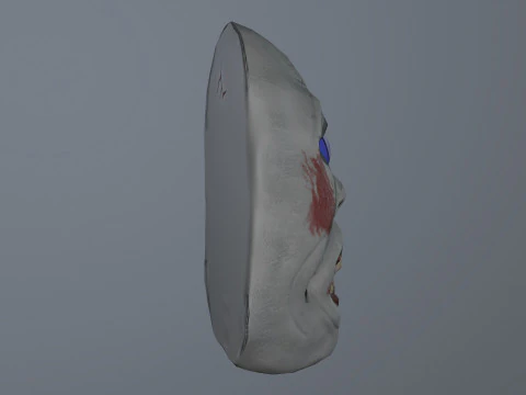 Horror Mask 3D Model