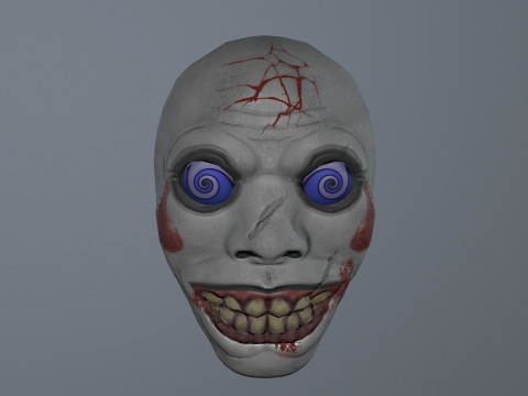 Horror Mask 3D Model