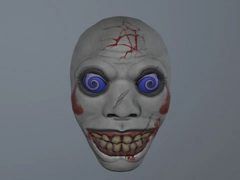 Horror Mask 3D Model