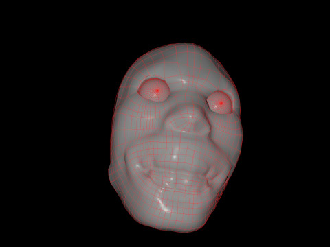 Horror Mask 3D Model