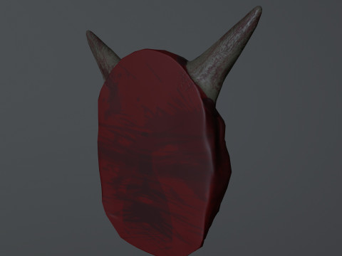 Horror Mask V2 3D Model