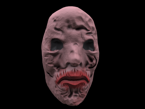 Horror Mask v3 3D Модель