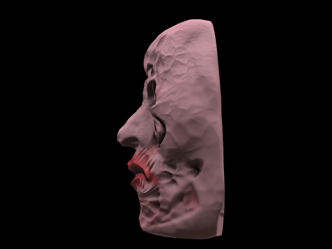 Horror Mask v3 3D Модель