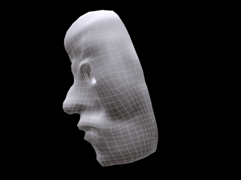 Horror Mask v3 3D Модель