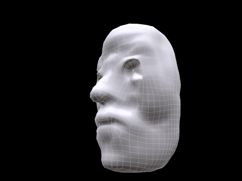 Horror Mask v3 3D Модель