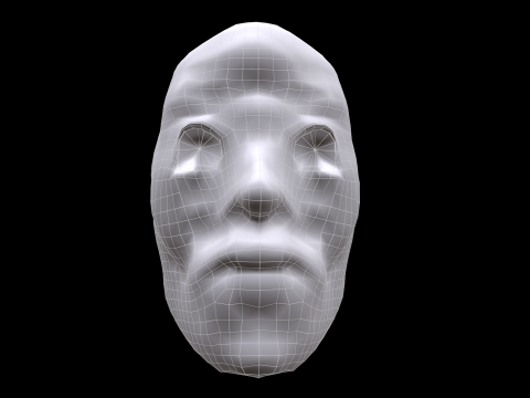 Horror Mask v3 3D Модель