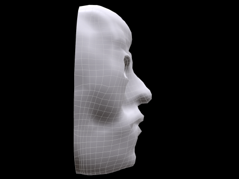 Horror Mask v3 3D Модель