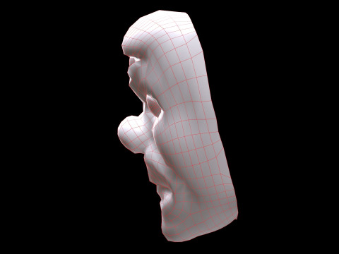 Horror Mask V4 Model 3D