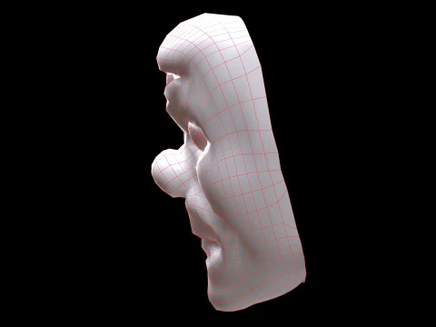 Horror Mask V4 3D Model