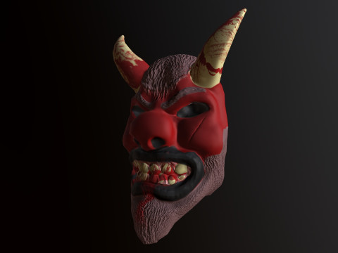 Horror Mask v5 Modelo 3D