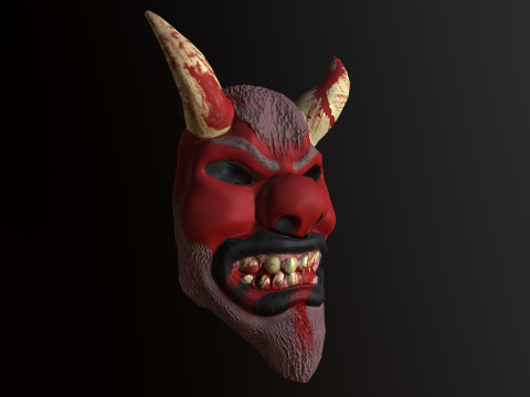 Horror Mask v5 Modelo 3D