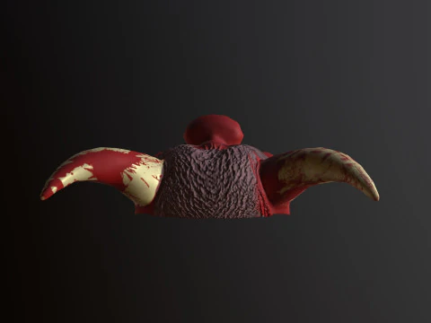 Horror Mask v5 3D Model