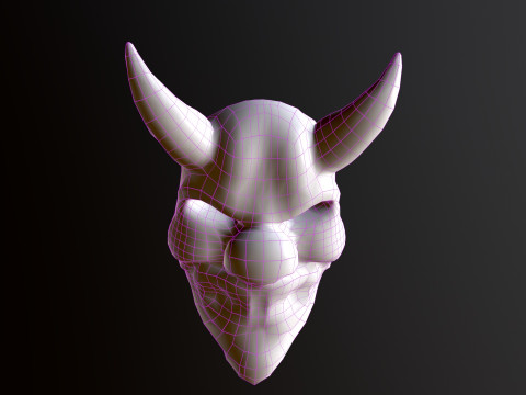 Horror Mask v5 Modelo 3D