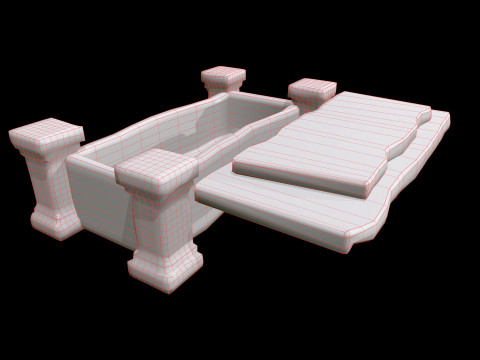 Coffin Medieval 3D Model