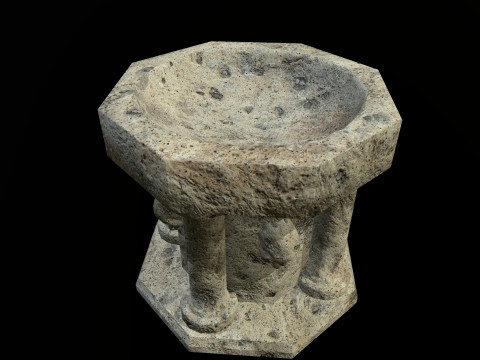 Sink Medieval 3D Model