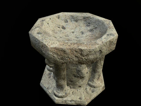 Sink Medieval 3D Model