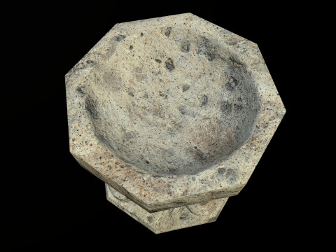 Sink Medieval 3D Model