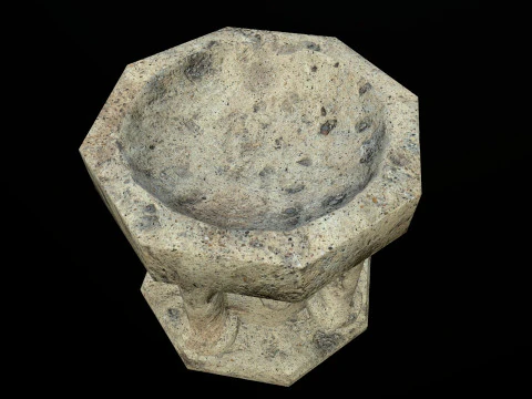 Sink Medieval 3D Model