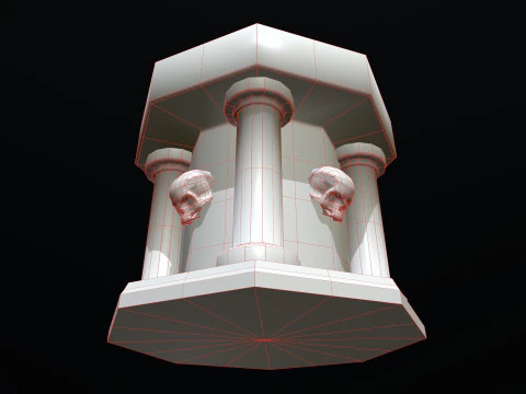Sink Medieval 3D Model