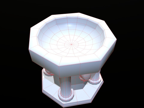 Sink Medieval 3D Model