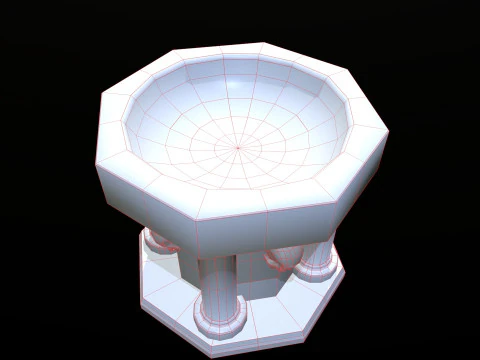 Sink Medieval 3D Model