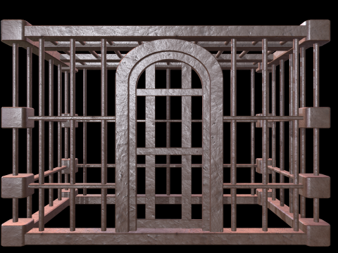 Square Cell Modèle 3D