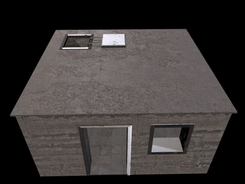 Small Structure V2 3D Model