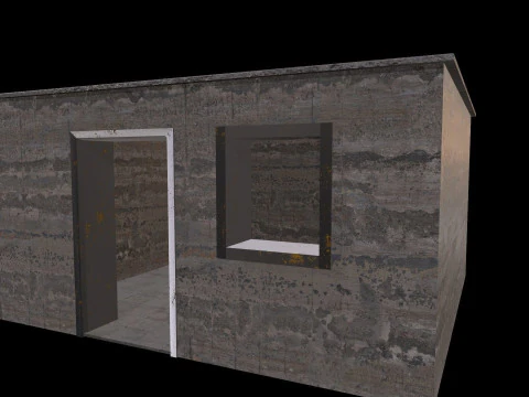 Small Structure V2 3D Model