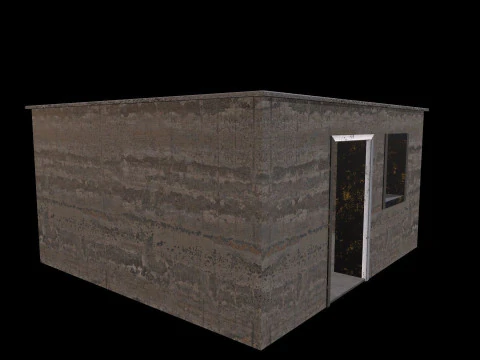 Small Structure V2 3D Model
